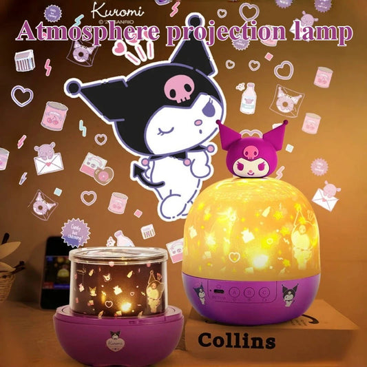 Kuromi Rotating Starry Sky Projector Atmosphere Light for Gift