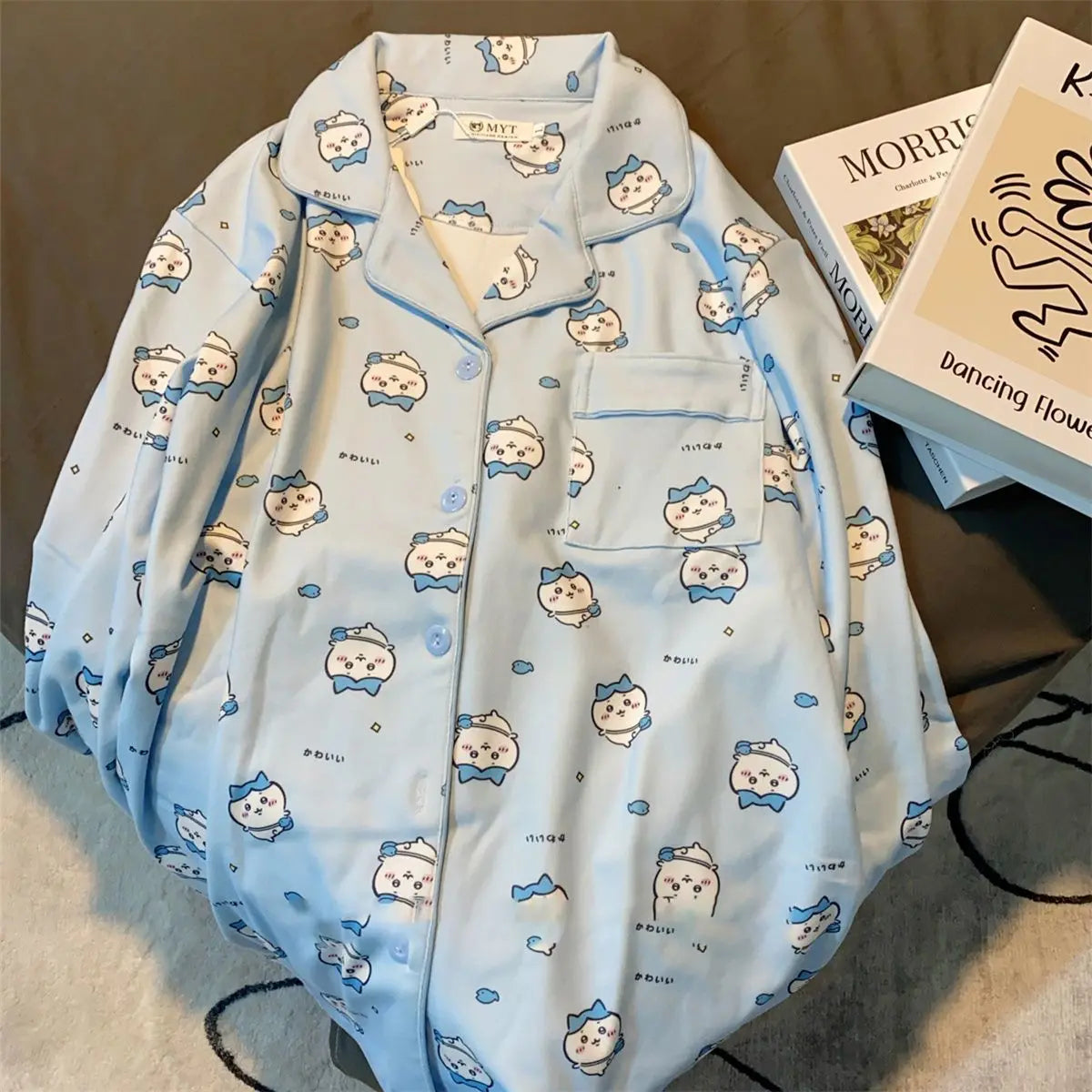 Chiikawa Hachiware Cute Pajamas Set