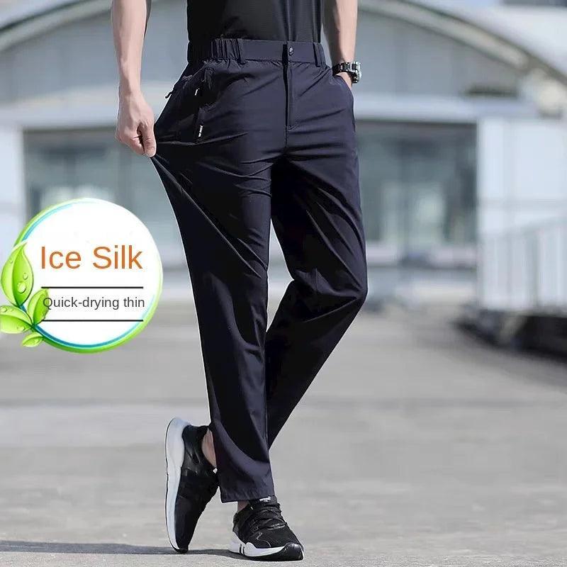 Men's Sports Casual Straight Tube Pants - Venus Trendy Fashion Online