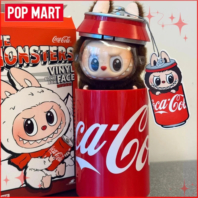 POP MART Labubu The Monster Coca-cola Series Blind Box Vinyl Face Plush Doll