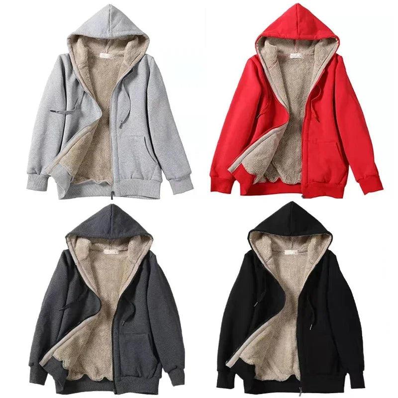 High Quality Warm Fleece Hoodie - Venus Trendy Fashion Online