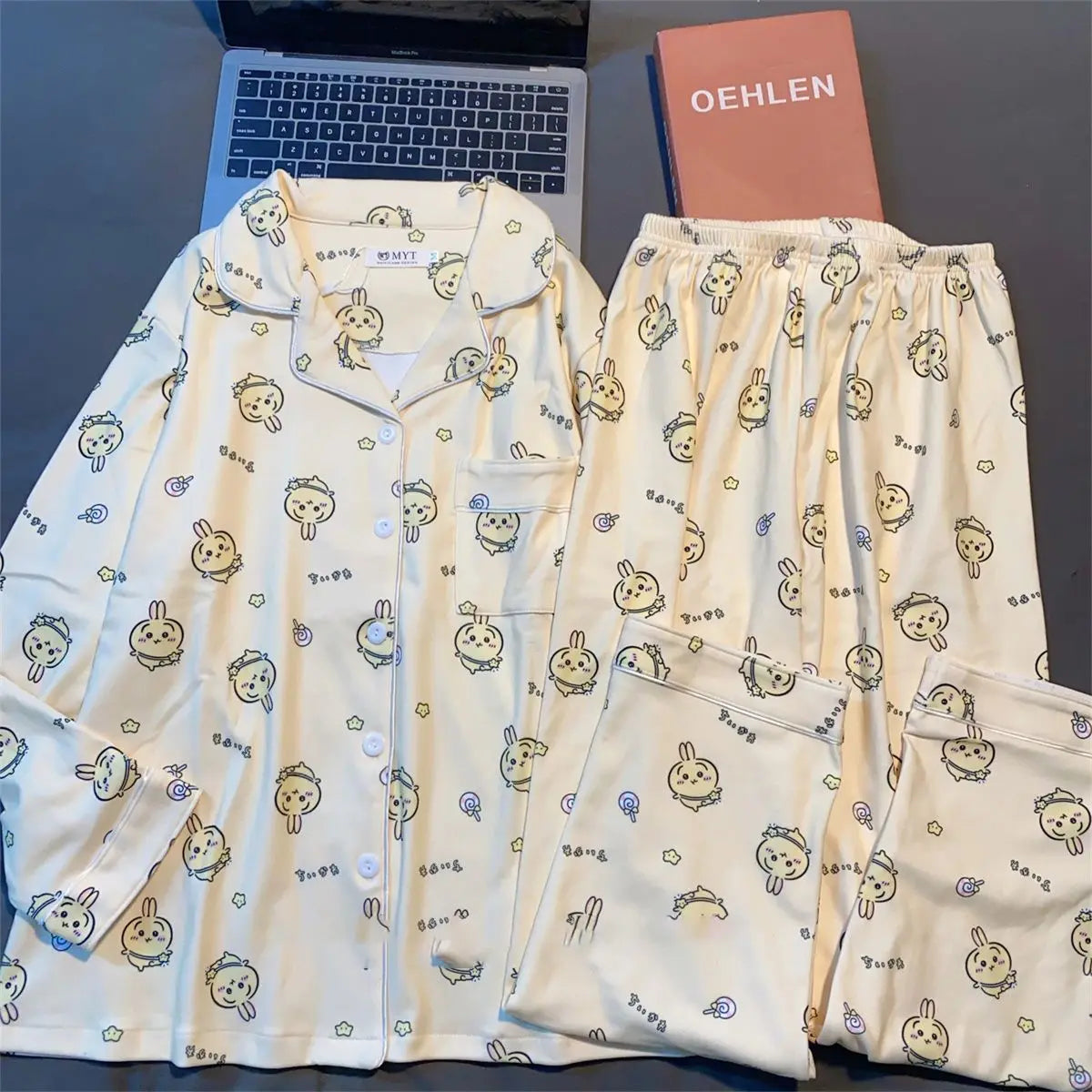 Chiikawa Hachiware Cute Pajamas Set