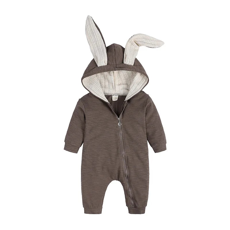 Cotton Long Sleeve Rabbit Baby Rompers Clothes