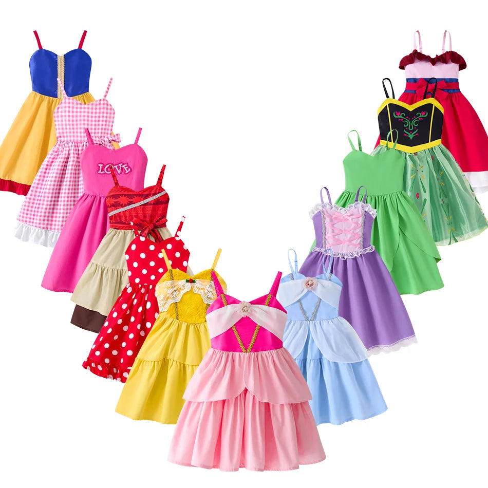 Cartoon's Carnival Party Kids Costume Dress