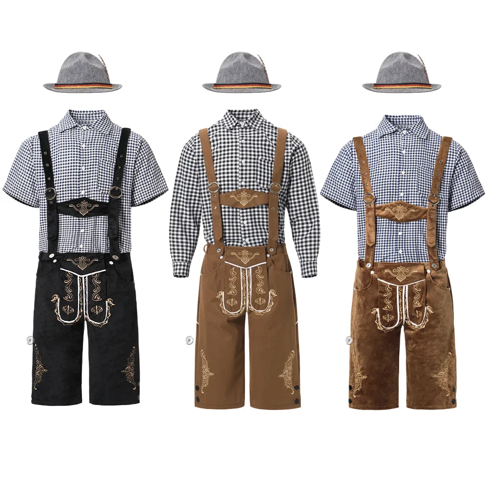 Oktoberfest Costume for Mens 3pcs Set - Venus Trendy Fashion Online