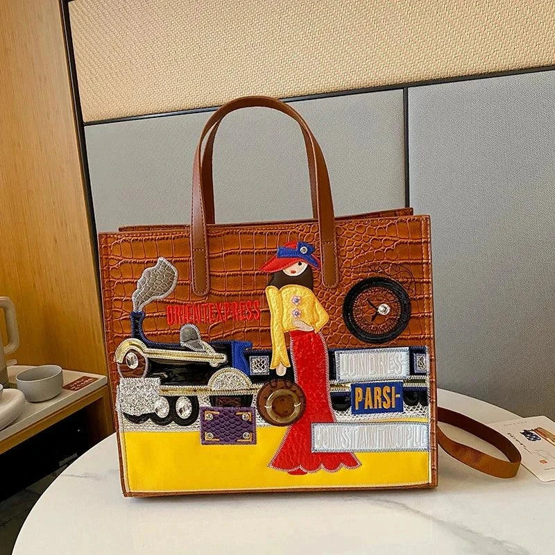 Fashion Women Pu Leather Handbags