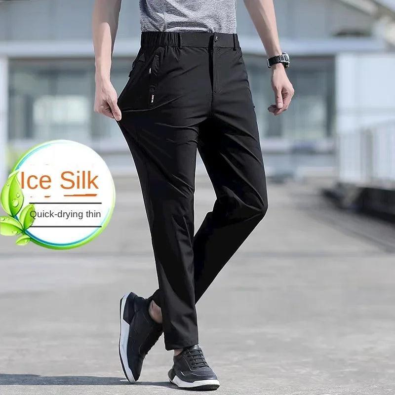 Men's Sports Casual Straight Tube Pants - Venus Trendy Fashion Online