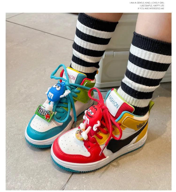 New Four Seasons Kids Single Sneaker Sports Shoes - Venus Trendy Fashion Online