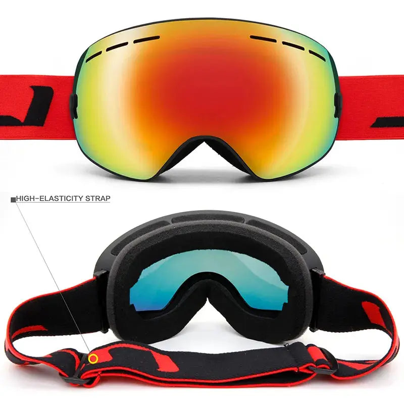 Ski Goggles,Winter Snow Sports Goggles with Anti-fog UV Protection for Men Women Youth Interchangeable Lens - Premium Goggles - Venus Trendy Fashion Online