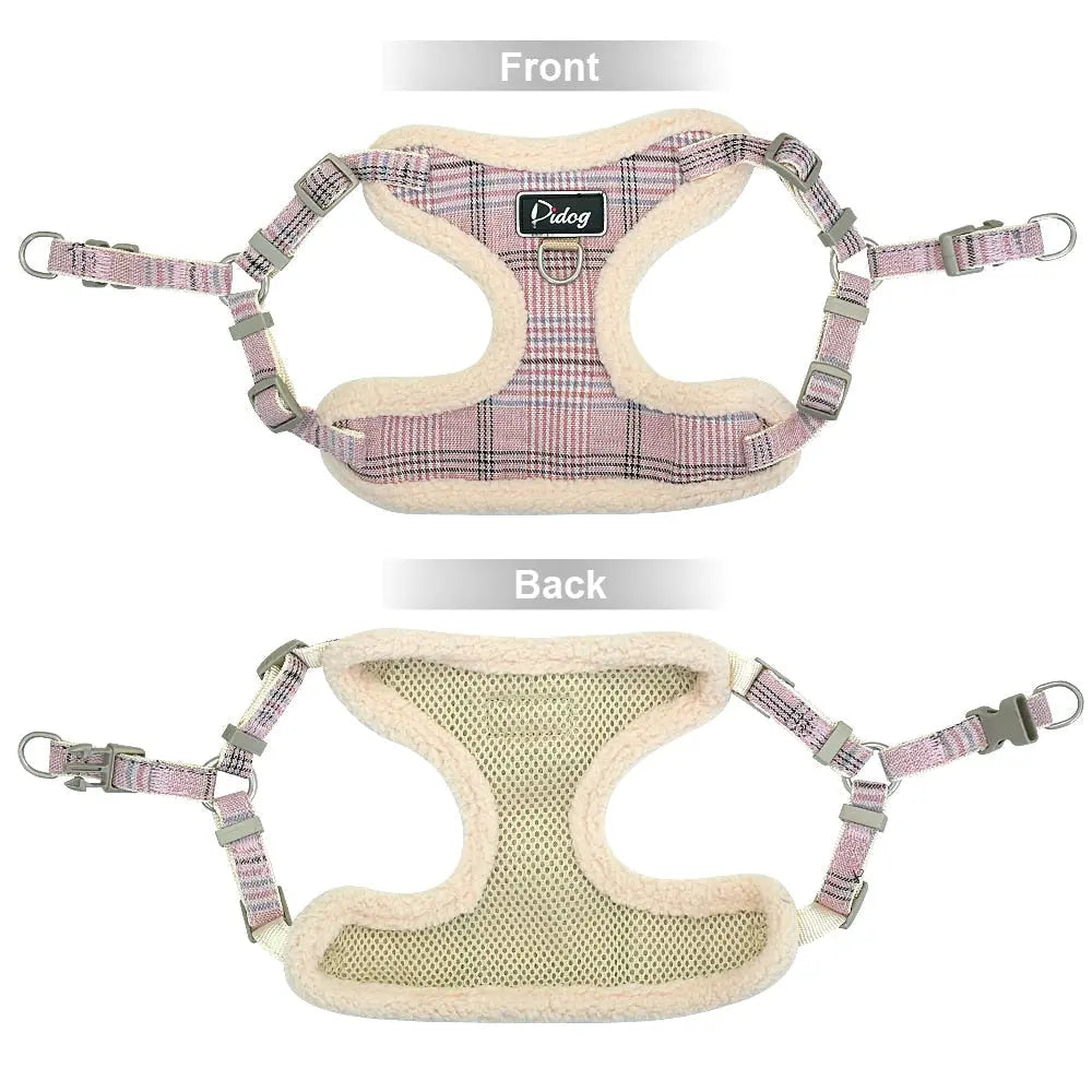 Soft Pet Dog Harnesses Vest No Pull Adjustable Chihuahua Puppy Cat - Venus Trendy Fashion Online