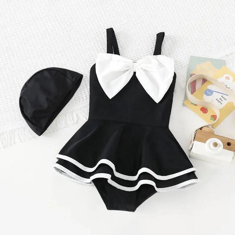 Soft Silk Bow knot Cake Dress Swimming Wear for Baby Girl - Venus Trendy Fashion Online