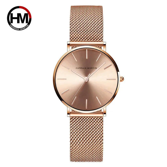 Steel Mesh Japan Quartz Watch - Venus Trendy Fashion Online