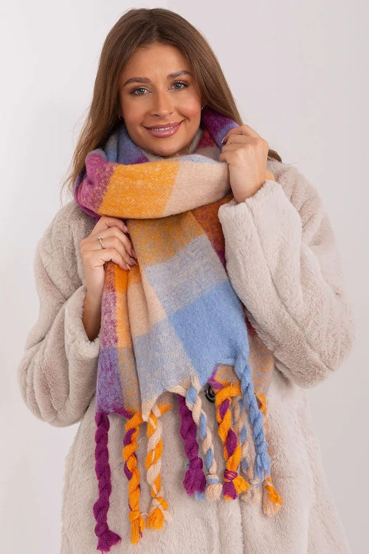 Trendy Colorful Plaid Scarf - Venus Trendy Fashion Online