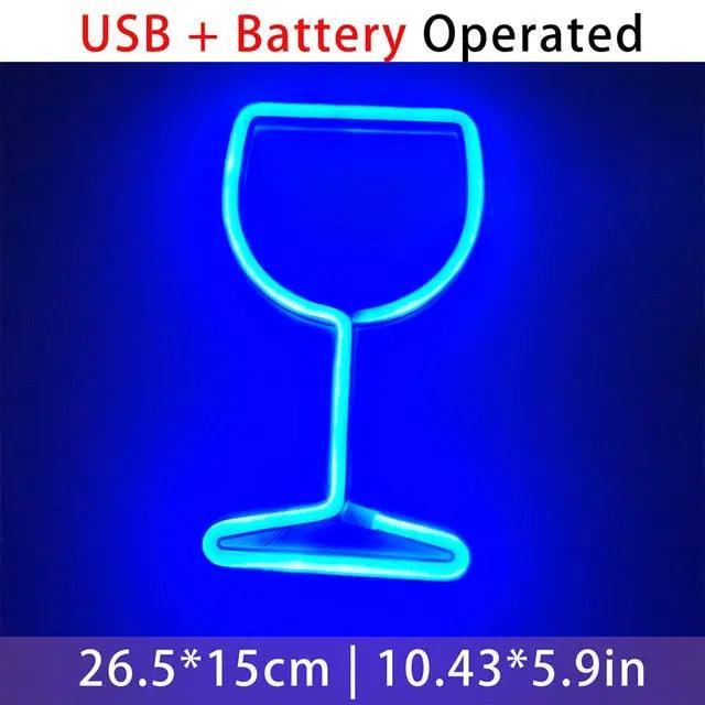 USB Powered Neon Light Sign - Venus Trendy Fashion Online