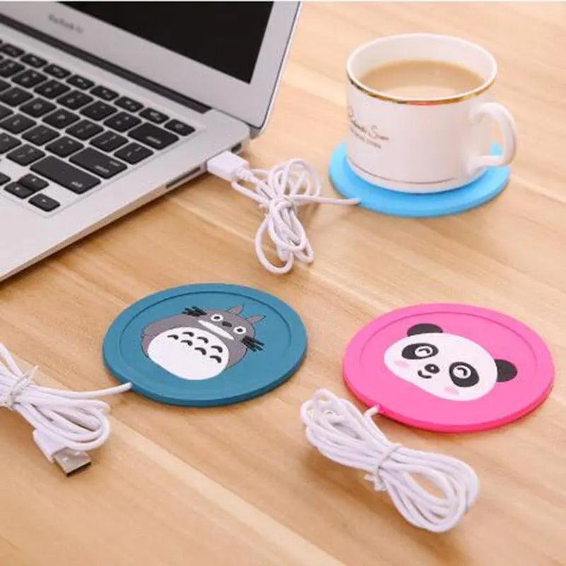 USB Warmer Gadget Cartoon Silicone thin Cup-Pad - Venus Trendy Fashion Online