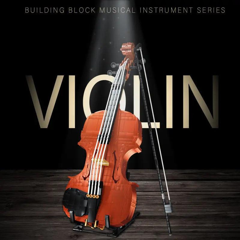 Violin Building Blocks Toy - Venus Trendy Fashion Online