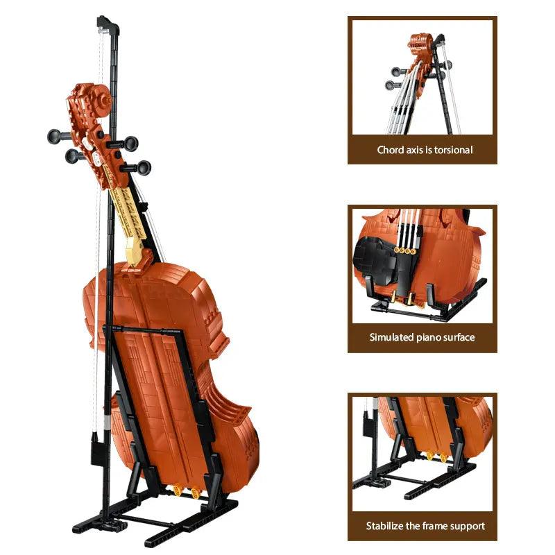 Violin Building Blocks Toy - Venus Trendy Fashion Online