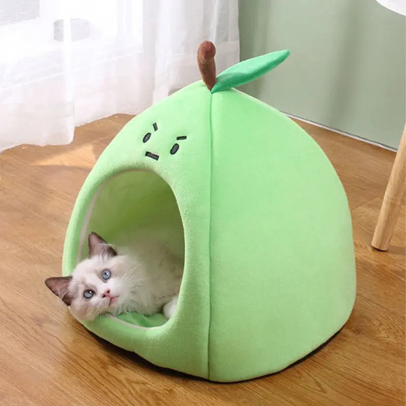 Warm comfort Cat Bed Pet with Soft Cushion - Venus Trendy Fashion Online
