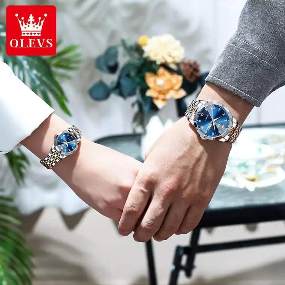 Olevs Elegant 3D Watch Set - Venus Trendy Fashion Online