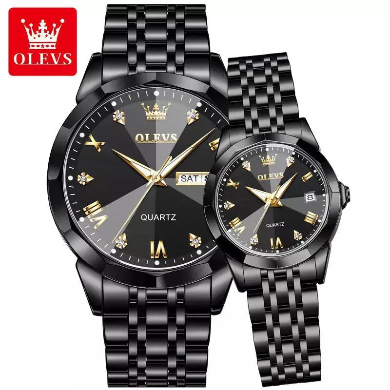 Olevs Elegant 3D Watch Set - Venus Trendy Fashion Online