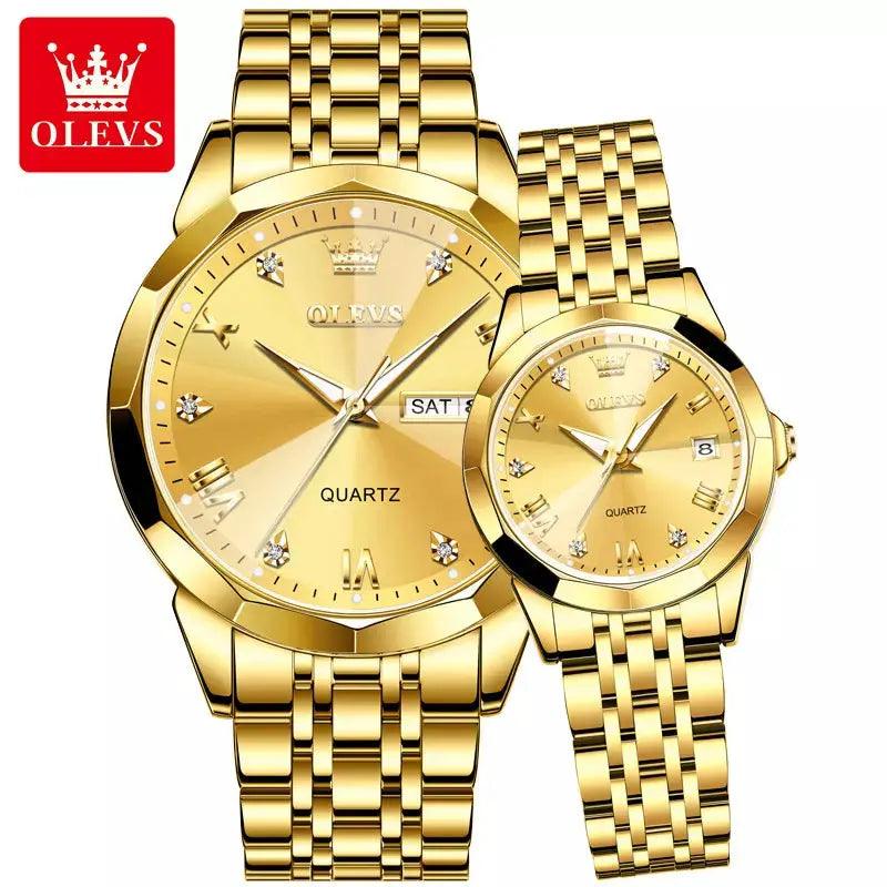 Olevs Elegant 3D Watch Set - Venus Trendy Fashion Online