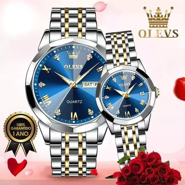 Olevs Elegant 3D Watch Set - Venus Trendy Fashion Online