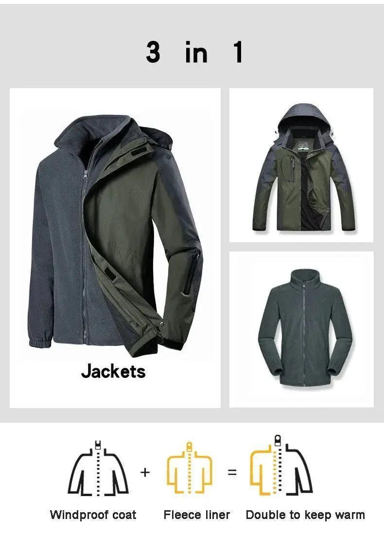 Waterproof Wear-resisting Hiking Coat - Venus Trendy Fashion Online