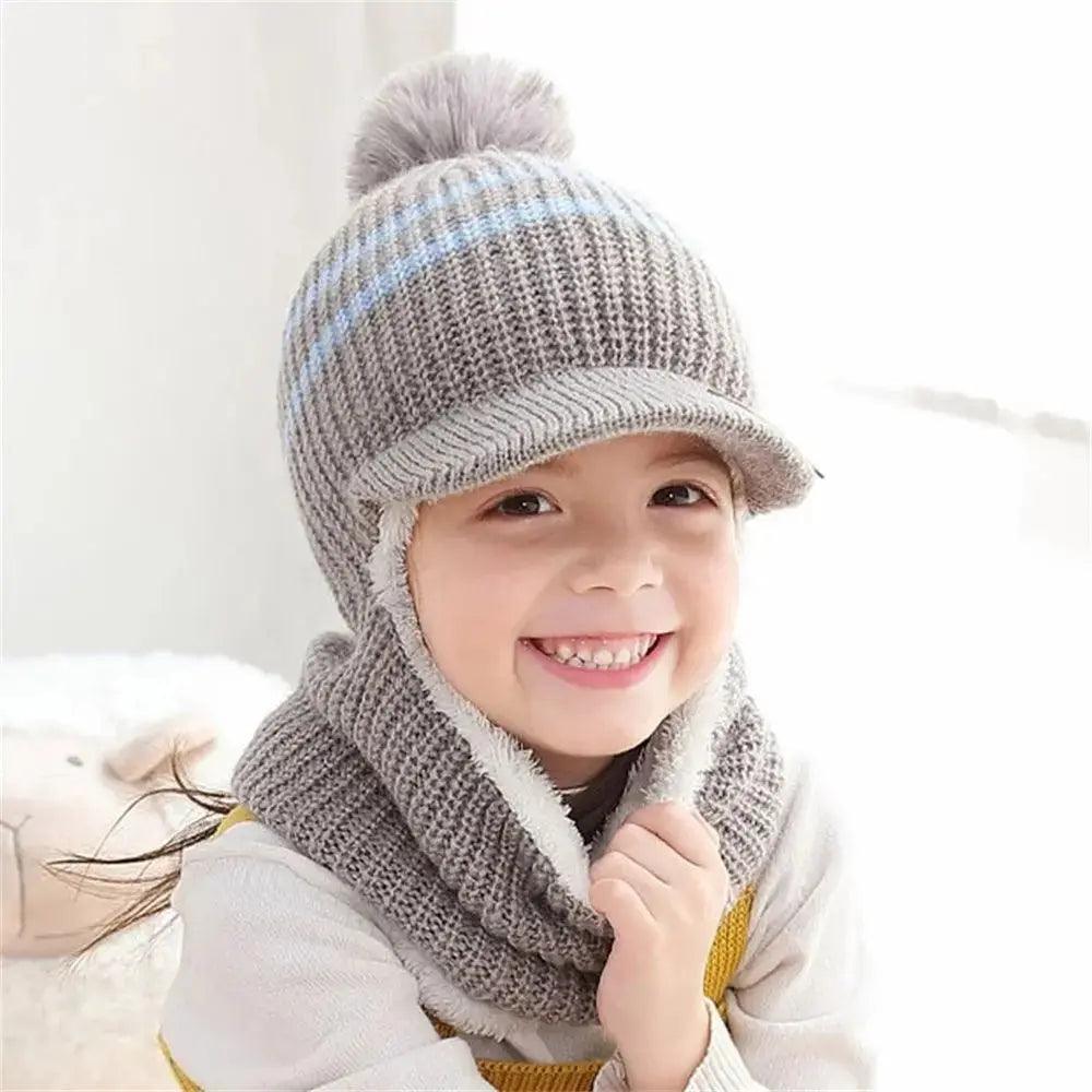 Winter Baby Double Warm Lining Caps - Venus Trendy Fashion Online