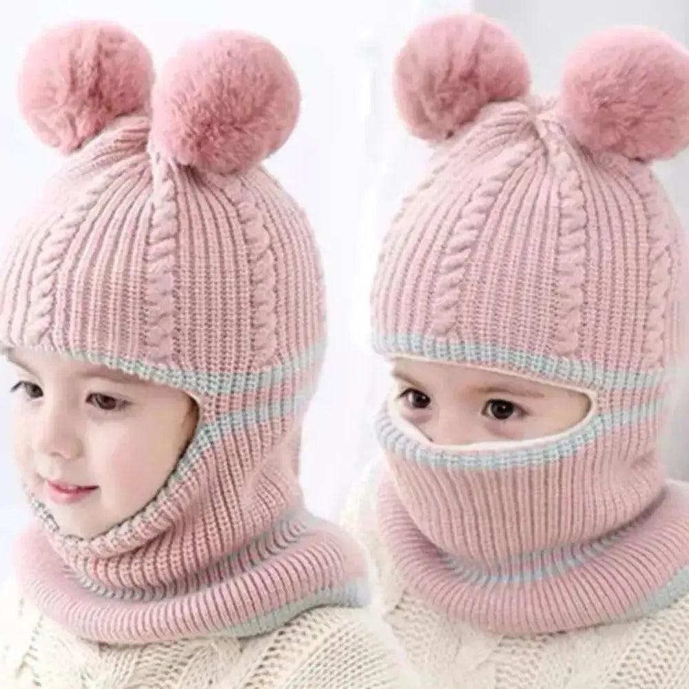 Winter Baby Double Warm Lining Caps - Venus Trendy Fashion Online