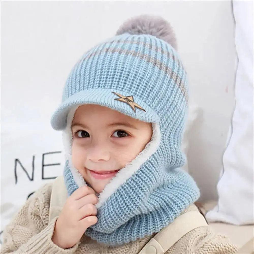 Winter Baby Double Warm Lining Caps - Venus Trendy Fashion Online