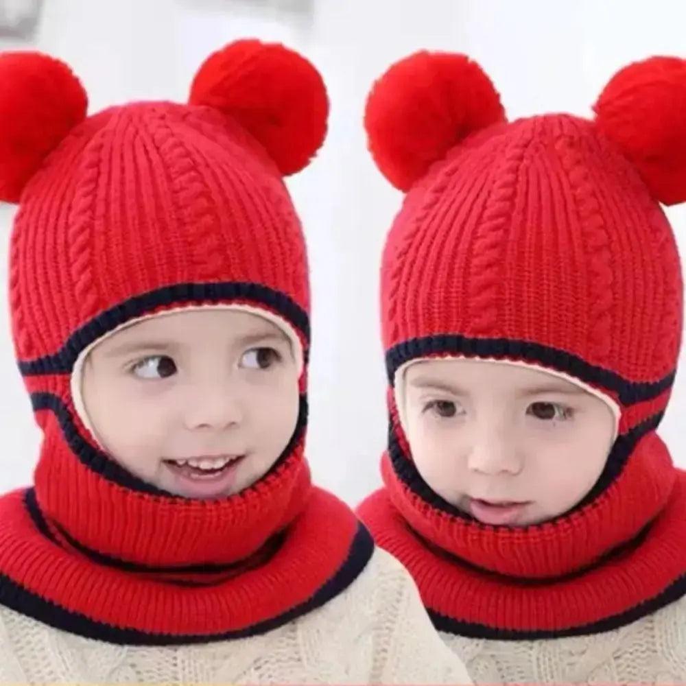 Winter Baby Double Warm Lining Caps - Venus Trendy Fashion Online