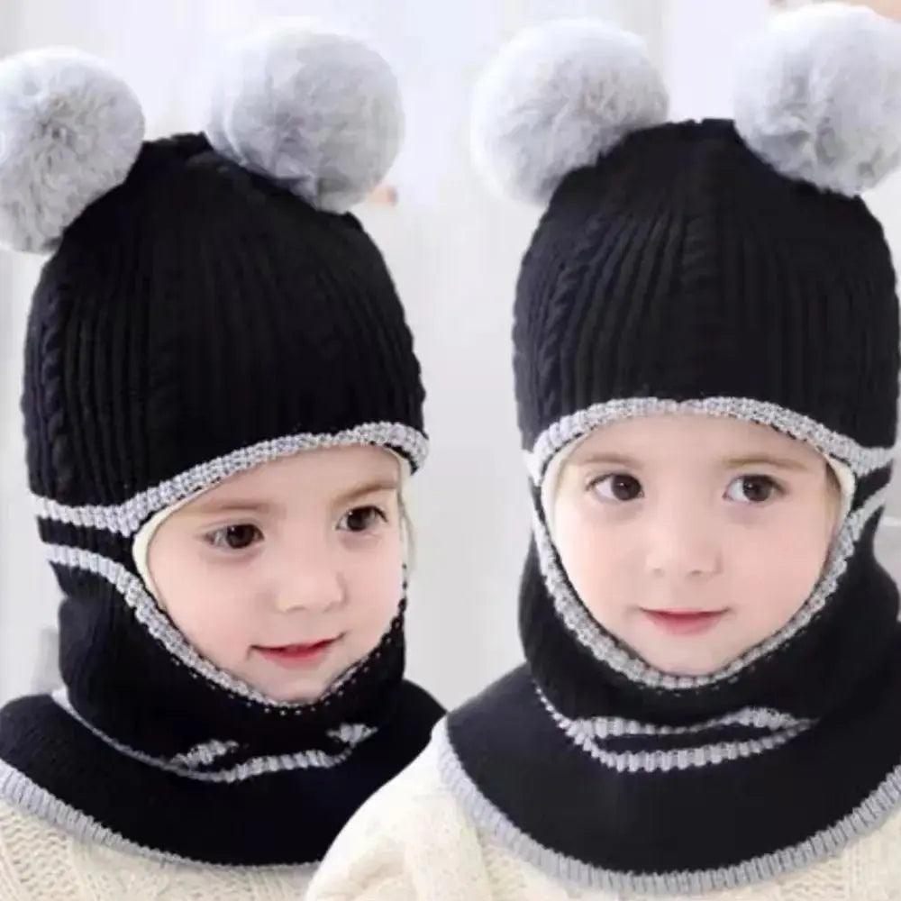 Winter Baby Double Warm Lining Caps - Venus Trendy Fashion Online