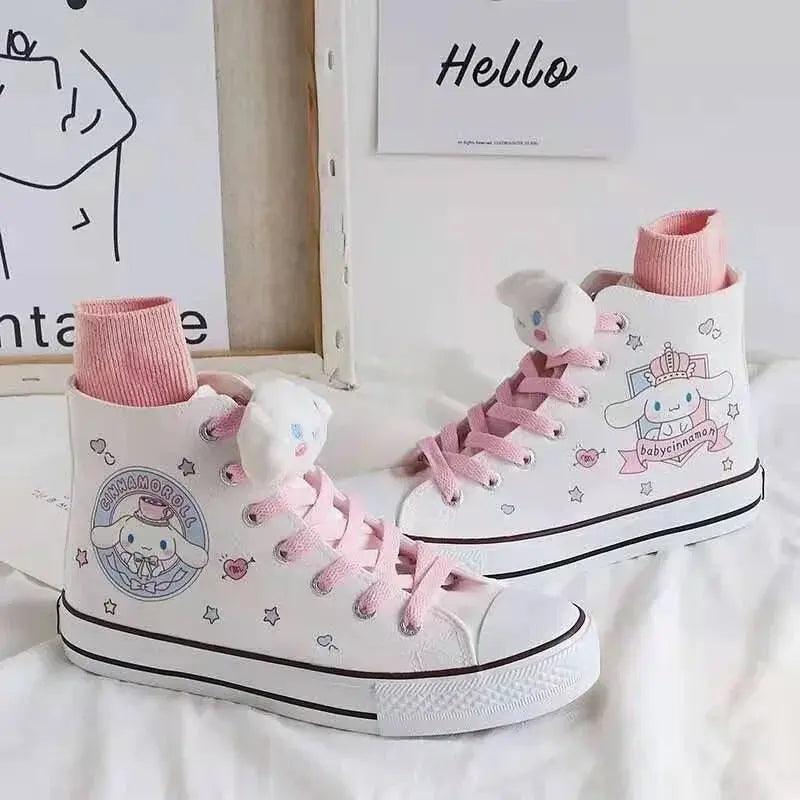 Women Cartoons Canvas Shoes - Venus Trendy Fashion Online