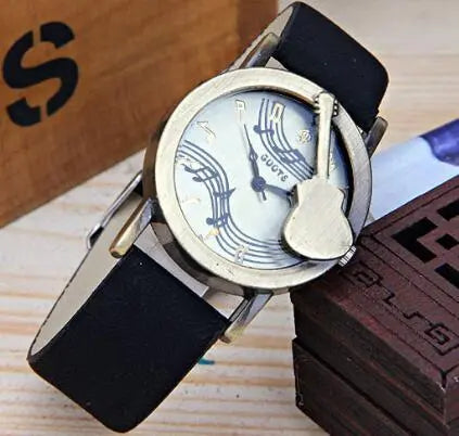 Women Fashion Tuitar Music Casual Watch - Venus Trendy Fashion Online