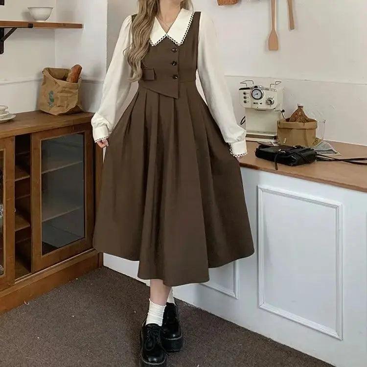 Women French Personal Vintage Vestidos Elegant Dress - Venus Trendy Fashion Online