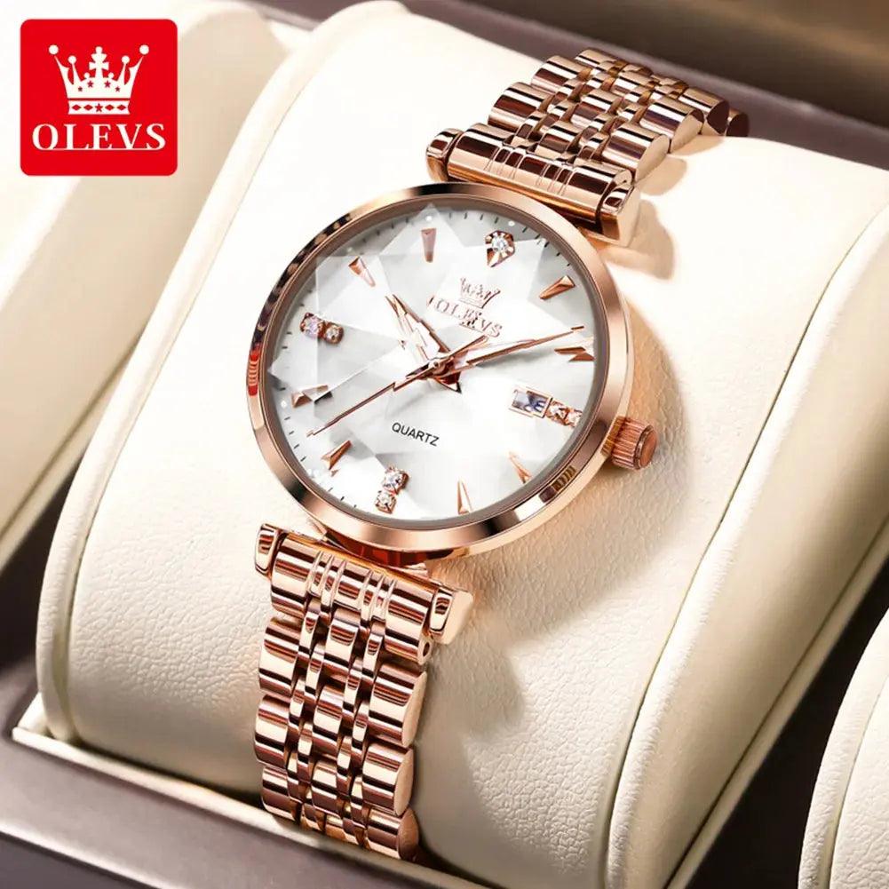 Women Luxury Jewelry Quartz Watch - Venus Trendy Fashion Online