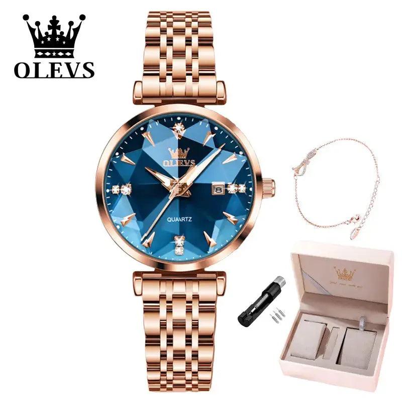 Women Luxury Jewelry Quartz Watch - Venus Trendy Fashion Online