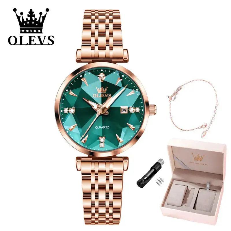 Women Luxury Jewelry Quartz Watch - Venus Trendy Fashion Online