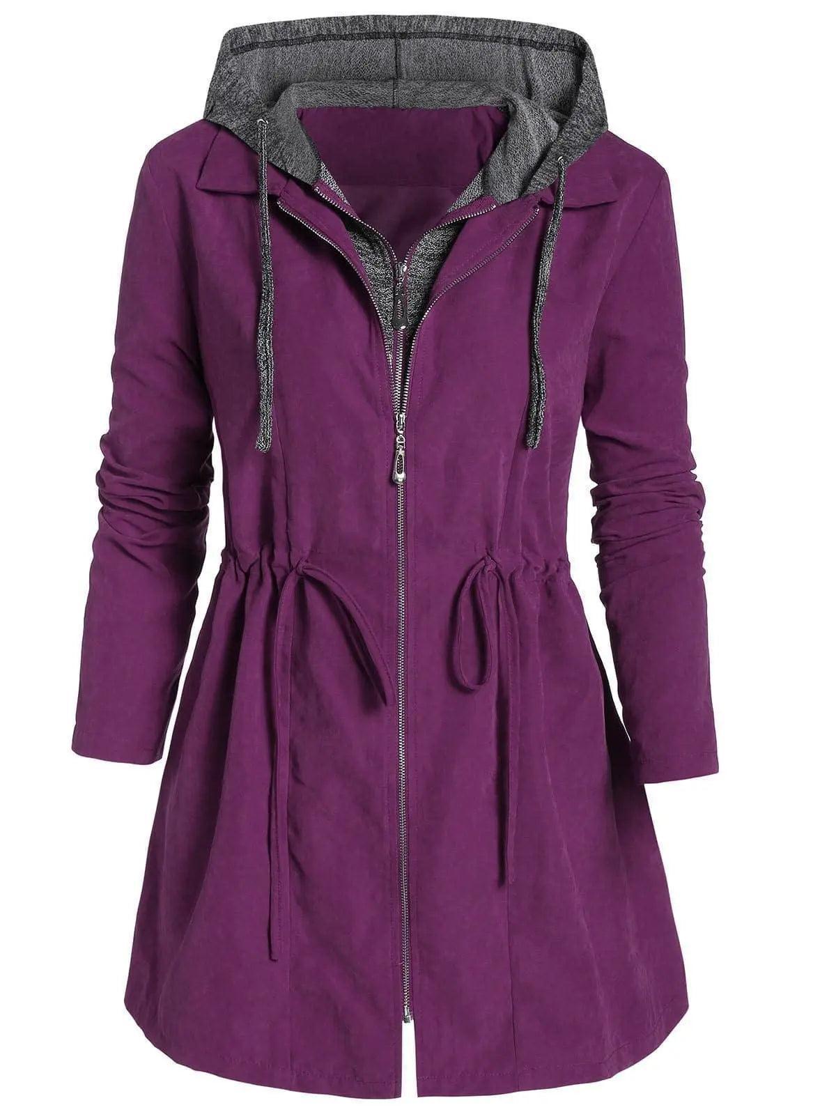 Women Mid-Length Cotton-Padded Coat - Venus Trendy Fashion Online