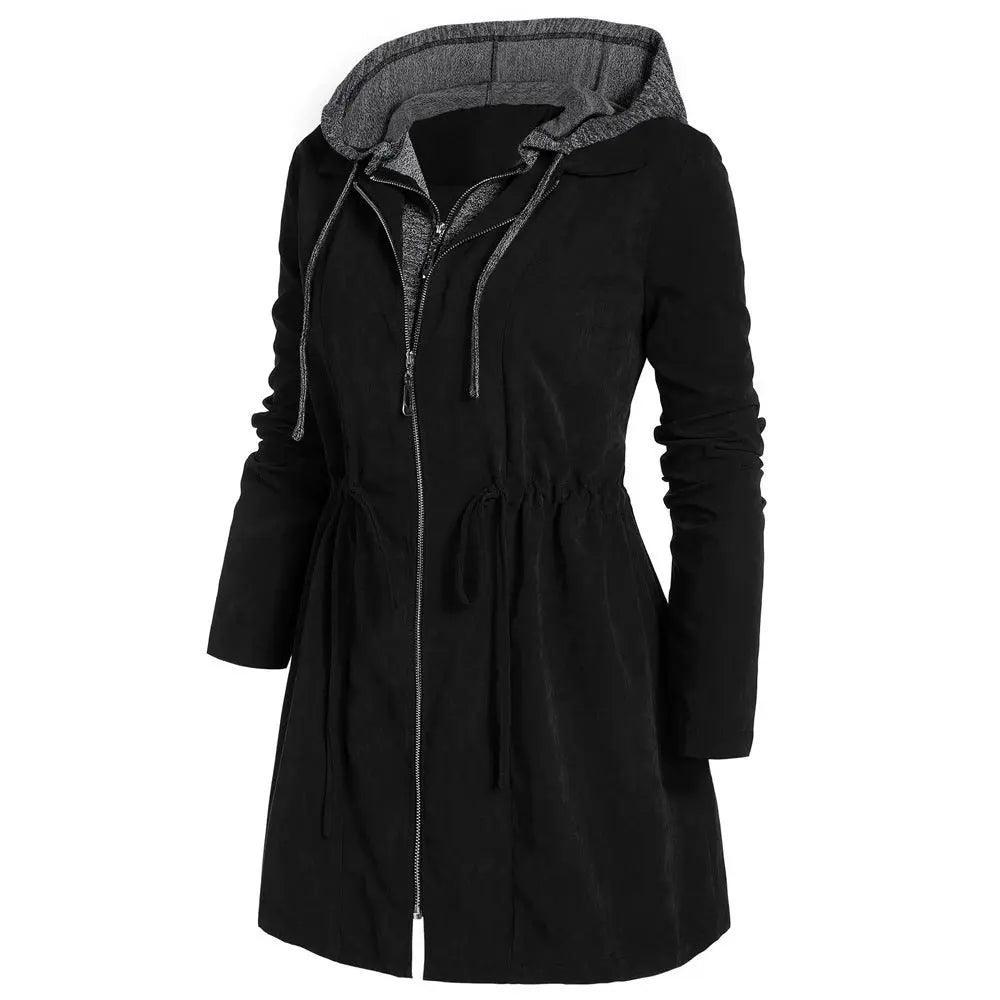 Women Mid-Length Cotton-Padded Coat - Venus Trendy Fashion Online