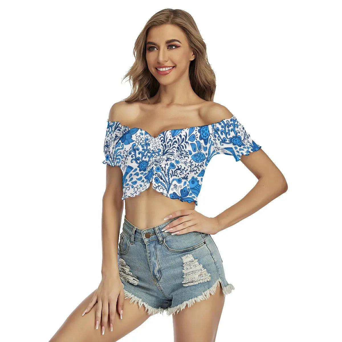 Women's Off-Shoulder Blouse - Venus Trendy Fashion Online