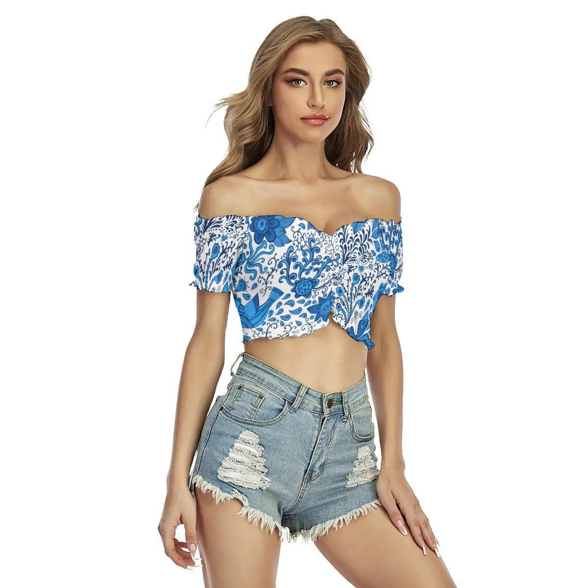 Women's Off-Shoulder Blouse - Venus Trendy Fashion Online