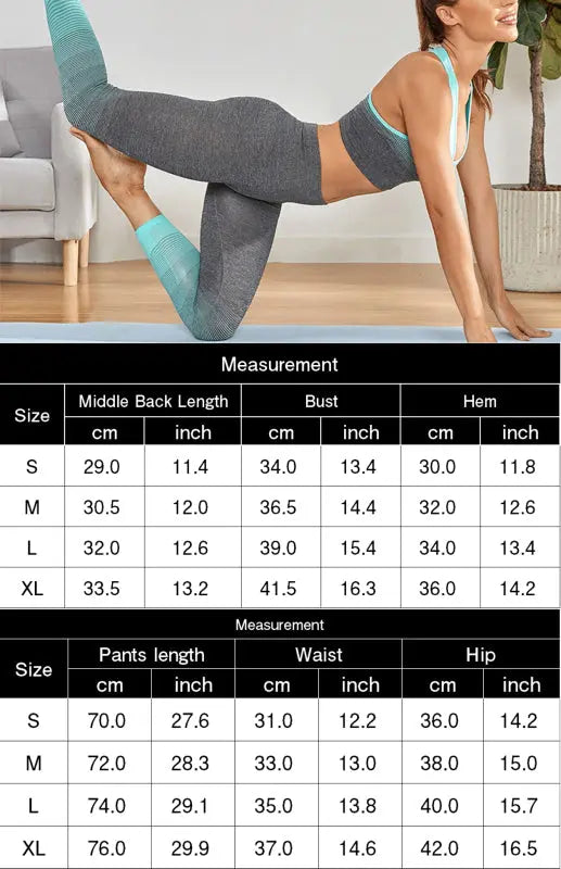 Women's Seamless Breathable Moisture Wicking Bra Yoga Set - Venus Trendy Fashion Online