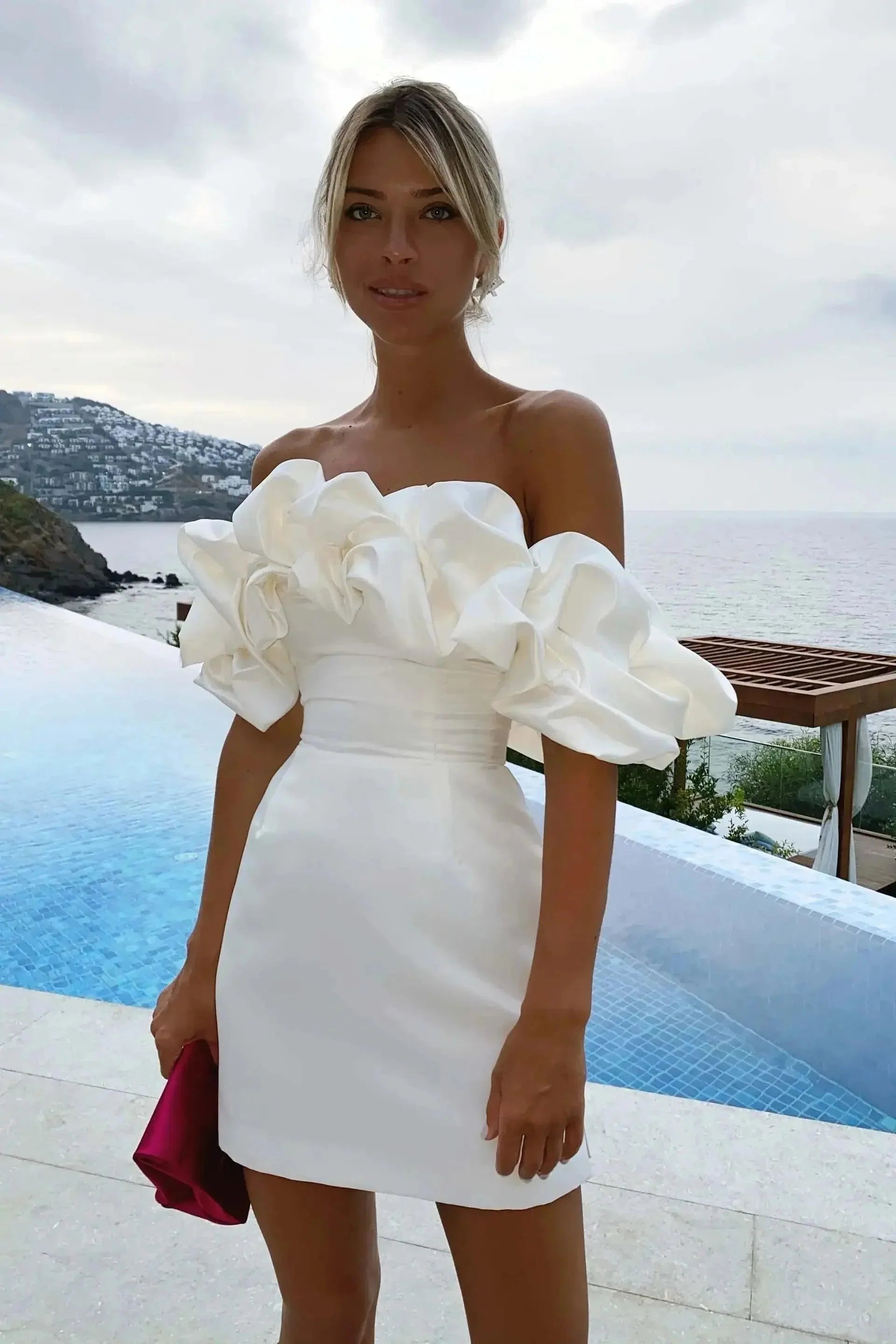 Exclusive-Women's Sexy Backless Mini Evening Dress  Venus Trendy Fashion  Online
