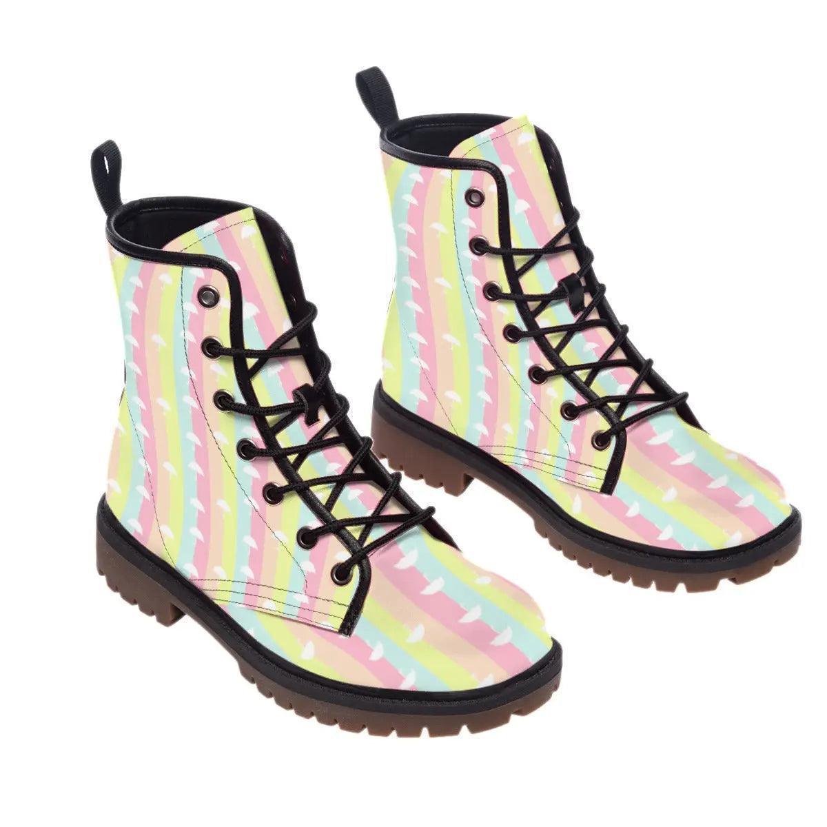 Women's colorful Martin Short Boots - Venus Trendy Fashion Online