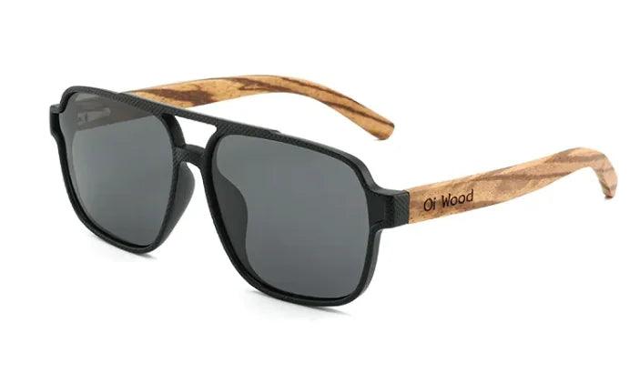 Vintage Wooden Polarized Sunglasses – Eco-Friendly UV Protection - Venus Trendy Fashion Online