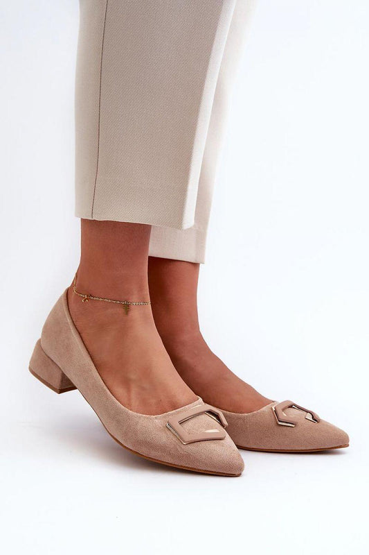 Elegant Eco-Suede Heel pumps - Venus Trendy Fashion Online