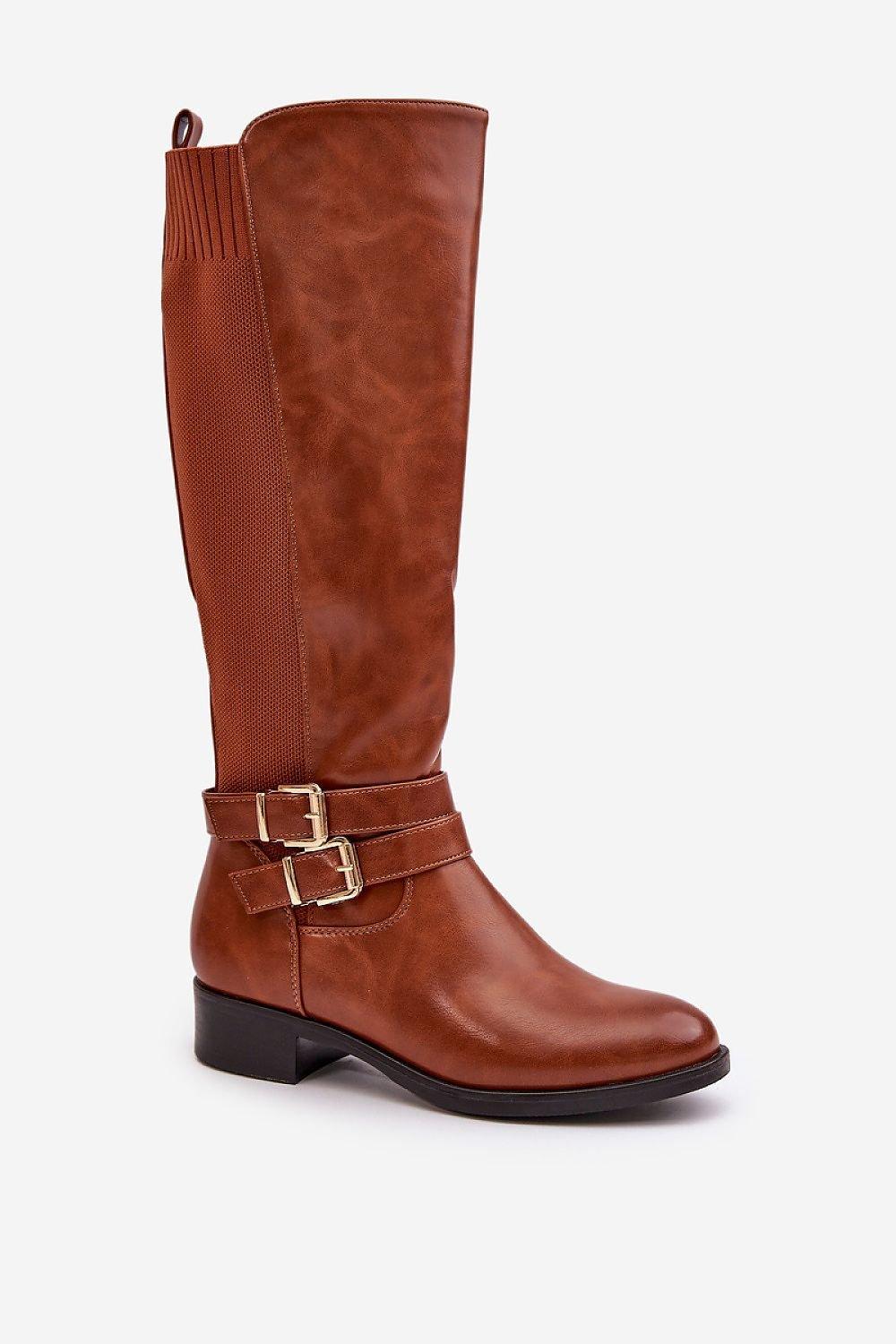 Classic Women's Eco-Leather Thigh-Hight Boots - Venus Trendy Fashion Online