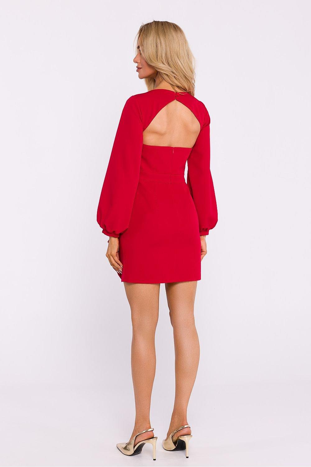 Elegance Stylish Long Buffet Sleeves Cocktail dress - Venus Trendy Fashion Online