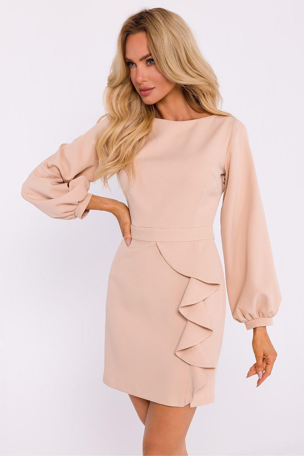 Elegance Stylish Long Buffet Sleeves Cocktail dress - Venus Trendy Fashion Online